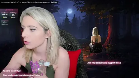 Lisaonthemoon stripchat stream image, 04.08.2025 19:20