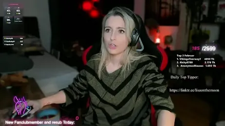 Lisaonthemoon stripchat stream image, 13.02.2025 19:20