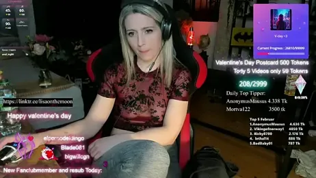 Lisaonthemoon stripchat stream image, 14.02.2025 16:40
