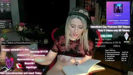Lisaonthemoon stripchat stream image, 14.02.2025 16:40