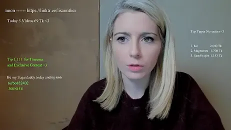 Lisaonthemoon stripchat stream image, 15.11.2025 23:00