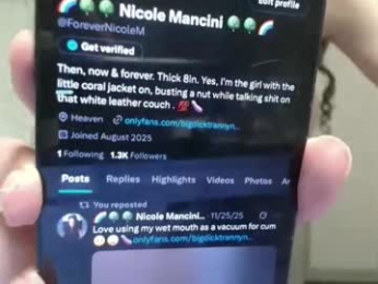 bigdicktrannynicole chaturbate stream image