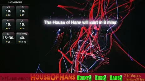 HouseOfHans stripchat stream image, 19.02.2026 08:50