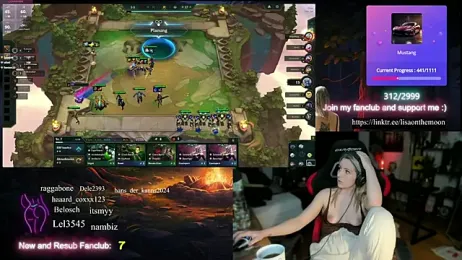 Lisaonthemoon stripchat stream image, 11.03.2025 19:30