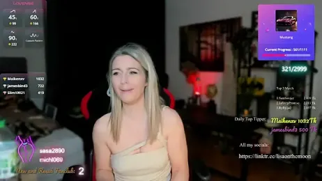 Lisaonthemoon stripchat stream image, 13.03.2025 18:30