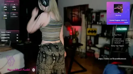 Lisaonthemoon stripchat stream image, 15.03.2025 20:40