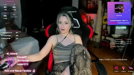 Lisaonthemoon stripchat stream image, 15.03.2025 20:40
