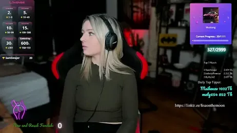 Lisaonthemoon stripchat stream image, 15.03.2025 20:40