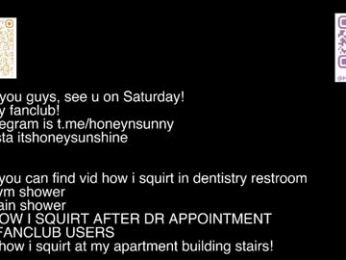 honey_sunshine chaturbate stream image