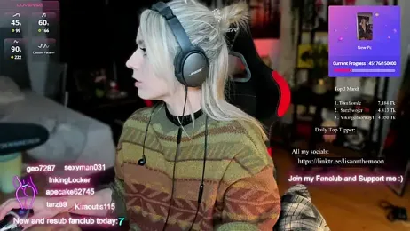 Lisaonthemoon stripchat stream image, 01.04.2025 19:10
