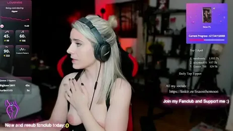 Lisaonthemoon stripchat stream image, 03.04.2025 17:40