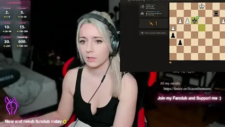 Lisaonthemoon stripchat stream image, 03.04.2025 17:40